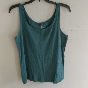 Dark Green Loft Tank Top